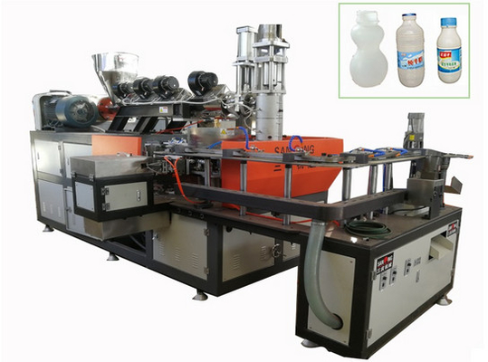 220v 1l स्वचालित बोतल उड़ाने की मशीन प्लास्टिक कंटेनर बनाने की मशीन