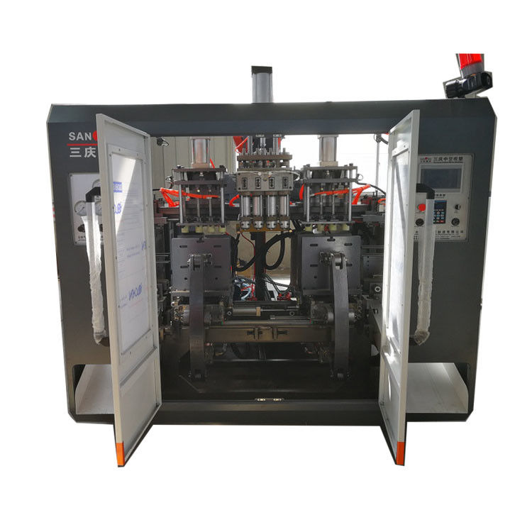 पीपी जार ब्लो मोल्डिंग मशीन 600ml प्लास्टिक कंटेनर ब्लोइंग मशीन 0.6m3 / Min