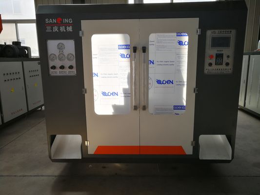 सीई जार ब्लो मोल्डिंग मशीन 2 डाई हेड्स प्लास्टिक वॉटर बॉटल ब्लोइंग मशीन 11kw