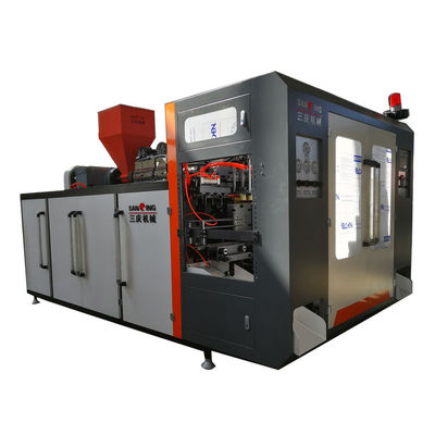 200ML दूध की बोतल ब्लो मोल्डिंग मशीन 2x2m प्लास्टिक ब्लो मोल्डिंग 380V