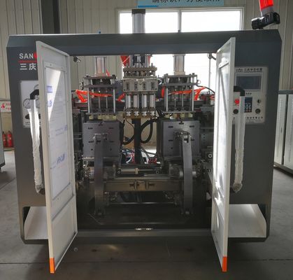 200ML दूध की बोतल ब्लो मोल्डिंग मशीन 2x2m प्लास्टिक ब्लो मोल्डिंग 380V