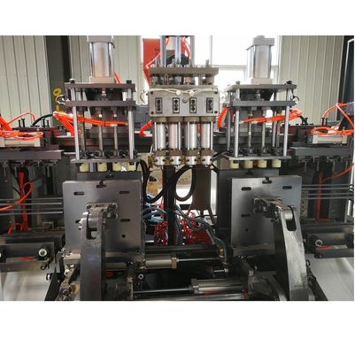 5HP एयर कूलिंग 4 कैविटी ब्लो मोल्डिंग मशीन 13KW 400PCS / HR
