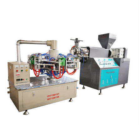 रोटरी 8 स्टेशन 800ML एचडीपीई बोतल निर्माण मशीन 15KW