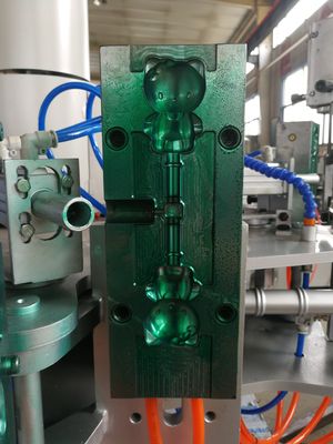 ISO9001 800ml 2 कैविटी प्लास्टिक ब्लोइंग मोल्ड PROE डिज़ाइन: