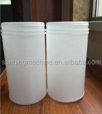 1.5L एचडीपीई ब्लो मोल्डिंग मशीन 4kN प्लास्टिक हाइड्रोलिक पीएलसी कंट्रोल