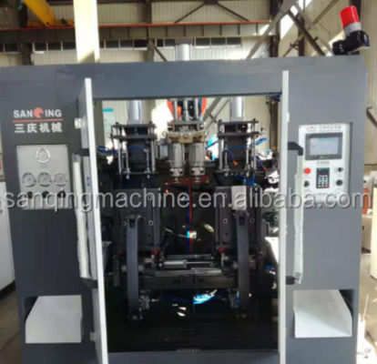 1.5L एचडीपीई ब्लो मोल्डिंग मशीन 4kN प्लास्टिक हाइड्रोलिक पीएलसी कंट्रोल