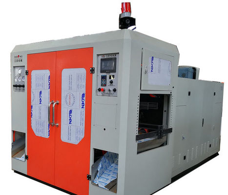 दीया 30 सेमी प्लास्टिक कंटेनर ब्लोइंग मशीन 57KW 5 लीटर ब्लो मोल्डिंग पीएलसी कंट्रोल